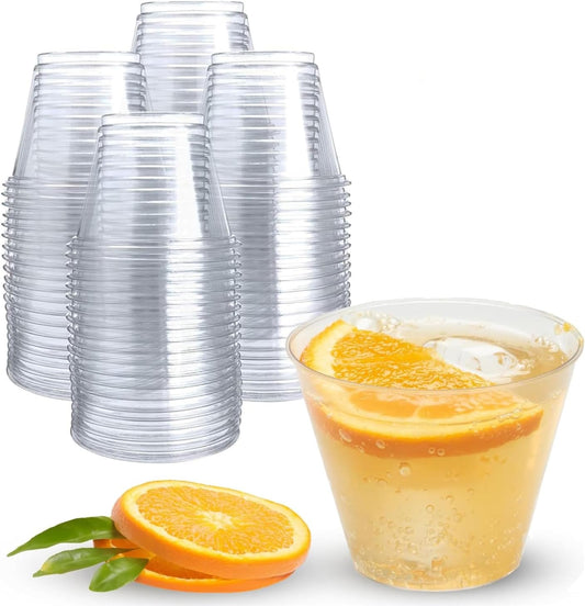 Prestee 5oz Disposable Plastic Cups - Perfect for Any Event