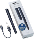 LAMY Safari Note+ Steel Black iPad Pen - Ergonomic iPad Stylus