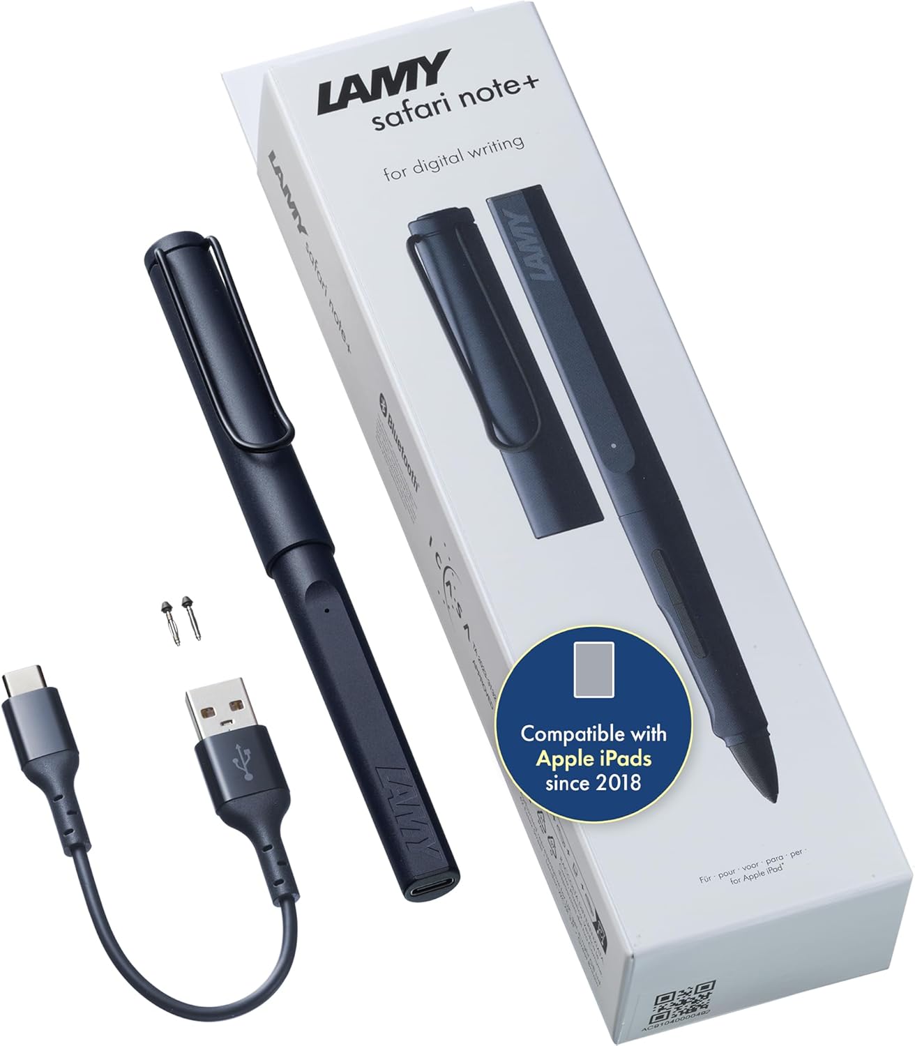 LAMY Safari Note+ iPad Pen with Palm Rejection & Tilt Sensitivity