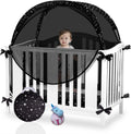 Blackout Crib Net for Safe Sleep by VEIZXUN
