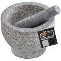 Granite Mortar and Pestle Set - Heavy Duty 1.5 Cup Mortar