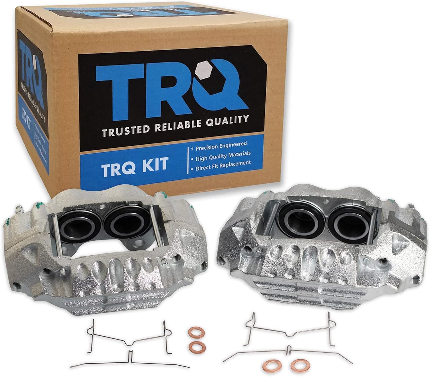 TRQ Front Brake Caliper Set for 1988-1991 Toyota 4Runner