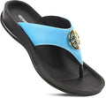 Arch Supportive Strappy Orthotic Comfortable Flip Flops - Walk All Day