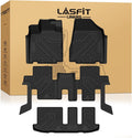 LASFIT Floor Mats for Nissan Pathfinder 2013-2020 - All Weather Trunk