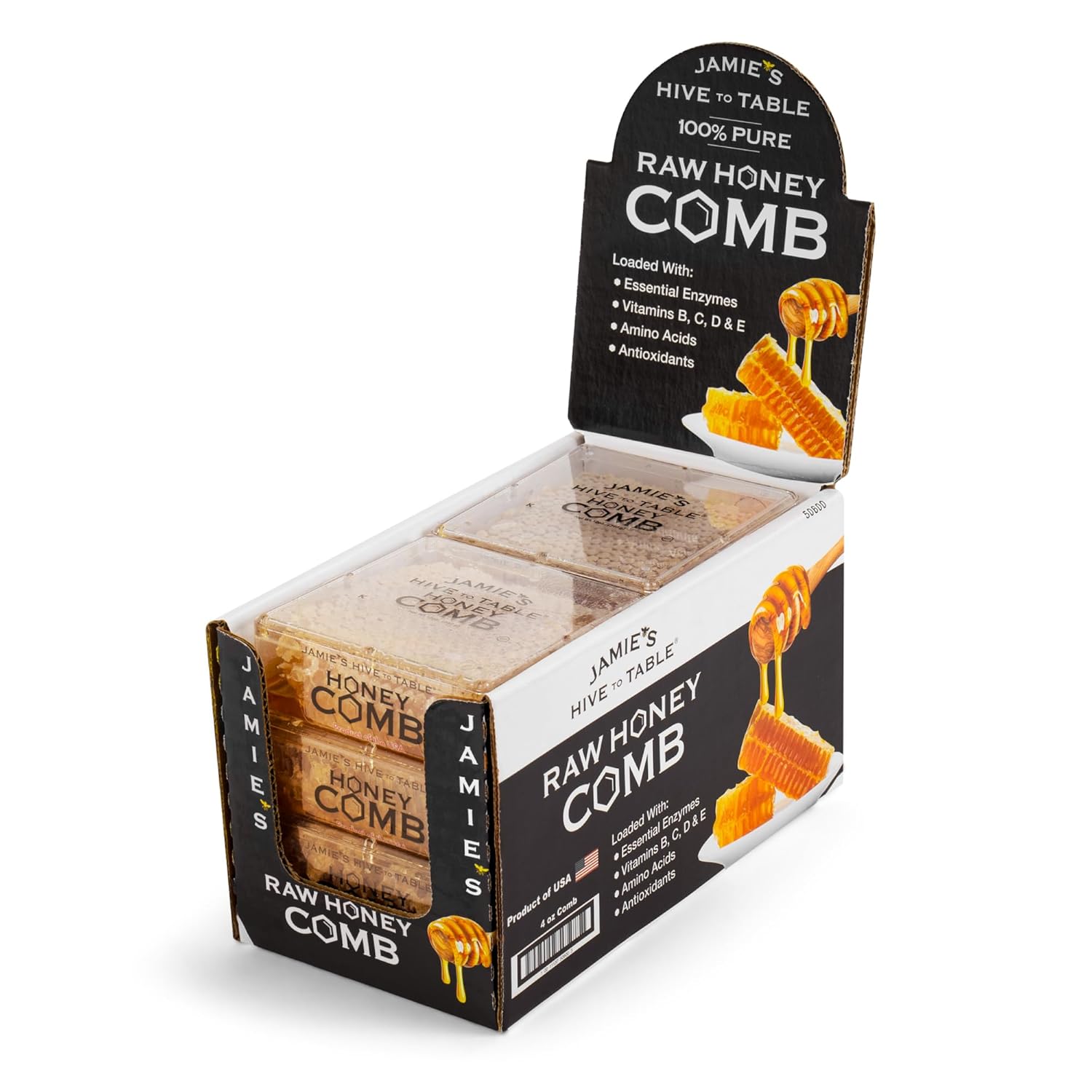 Jamie's Hive To Table Raw Honeycomb - Pure Georgia Delight