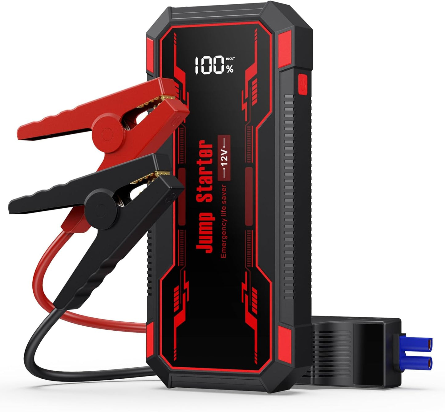 6000A Portable Car Jump Starter - Power Any Vehicle with Ease!