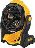 DEWALT 20V MAX Cordless Jobsite Fan for Ultimate Cooling Power