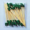 Bamboo Xmas Tree Cocktail Picks - Festive Fun!