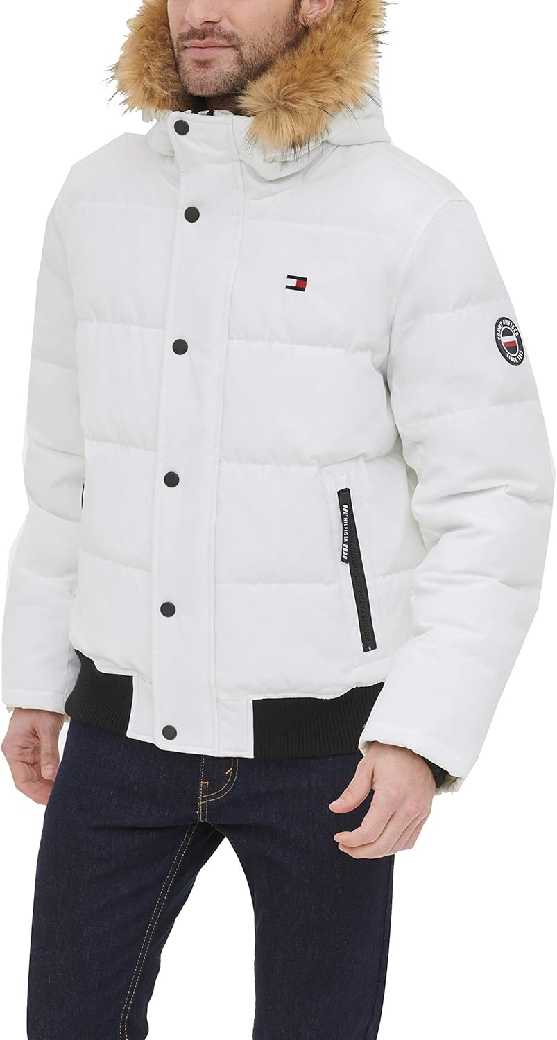 Tommy Hilfiger Arctic Cloth Bomber - Stay Warm in Style!