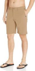 Quiksilver Men's 20 in Union Amphibian Shorts - Hybrid Chino Style