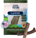 Premium Elk Antlers for Large Dogs - All-Natural Dental Chews