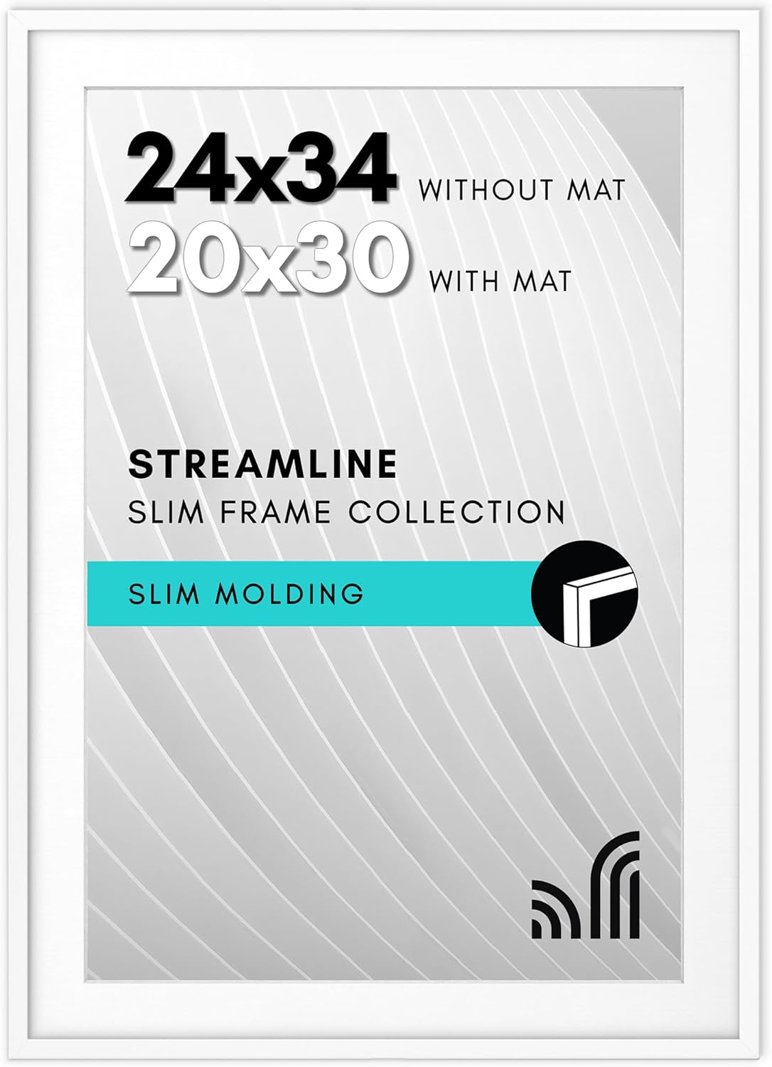 24x34 Poster Frame with Polished Plexiglass for Timeless Memories