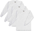 Pro Club Men's 3-Pack Heavyweight Long Sleeve Crew Neck T-Shirt