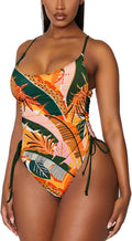Ruched High Cut One Piece Swimsuit - Tummy Control Monokini One-Piece