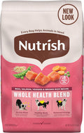 Nutrish Salmon Dry Dog Food 26 Pound Bag - Real Salmon Formula