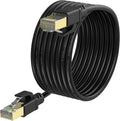 Cat8 Ethernet Cable 40Gbps 2000MHz - High Speed 300ft Network Cord
