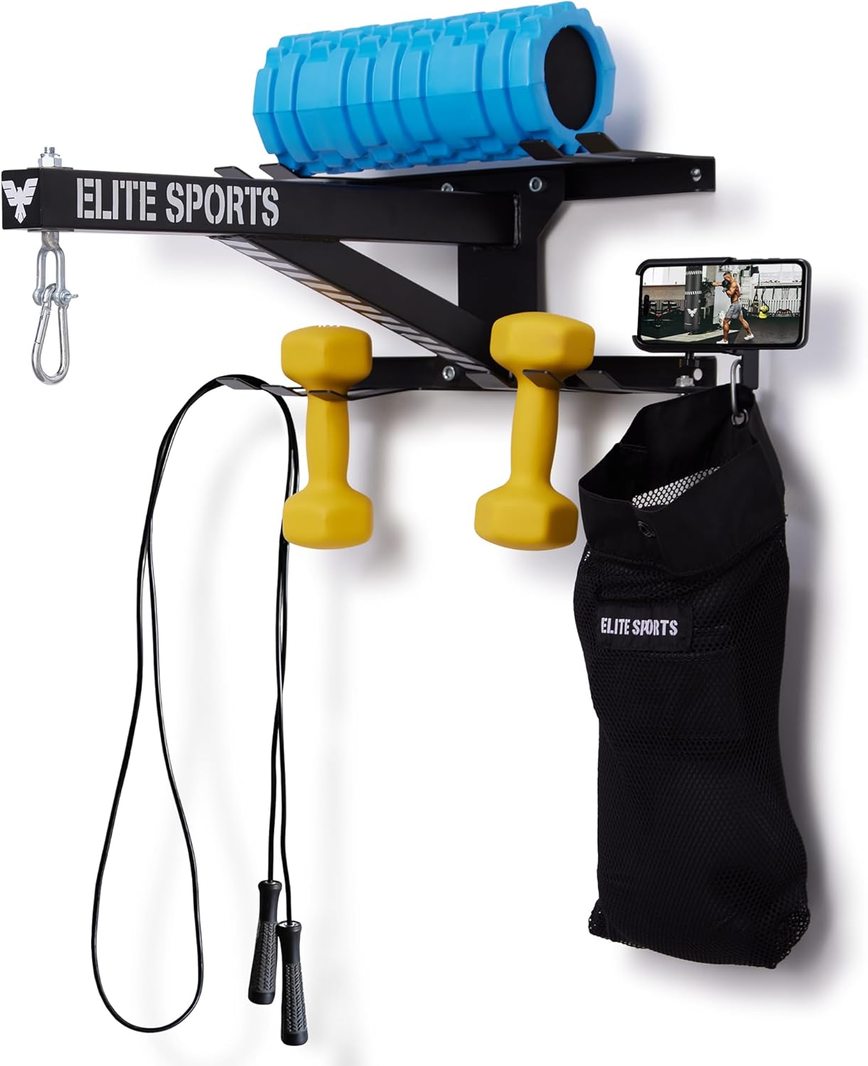 Elite Sports Heavy Duty Wall Mount Punching Bag Hanger