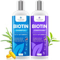 Hair Growth Biotin Shampoo and Conditioner for Thicker Hair