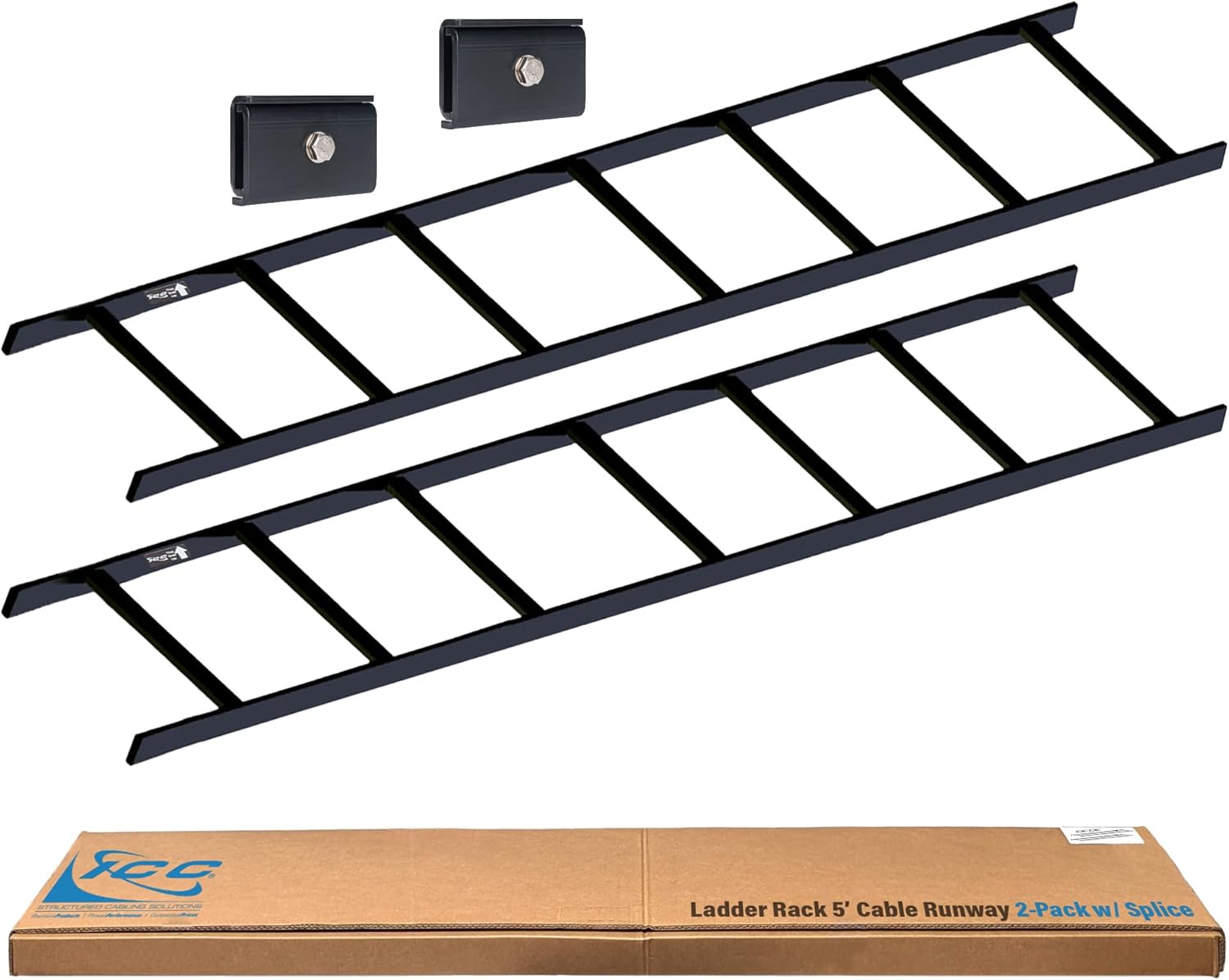 ICC Cable Runway Ladder Rack 5ft Straight Section for Easy Setup