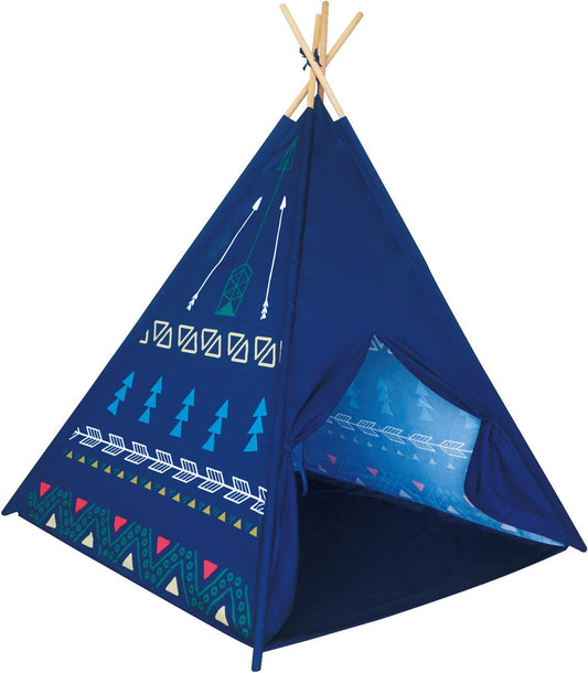 Blue Arrow Teepee Playhouse for Kids - Indoor & Outdoor Fun!
