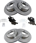 Front and Rear Brake Pad & Rotor Kit for 2004-2010 BMW X3 - Ceramic