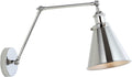 7-Inch Farmhouse Industrial Adjustable LED Wall Sconce for Home Decor