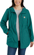 Women's Rain Defender Lightweight Coat - Relaxed Fit Longer Length