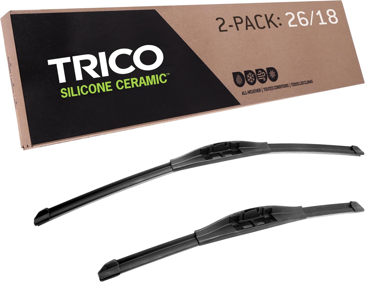 TRICO Silicone Ceramic Wiper Blades for Optimal Visibility