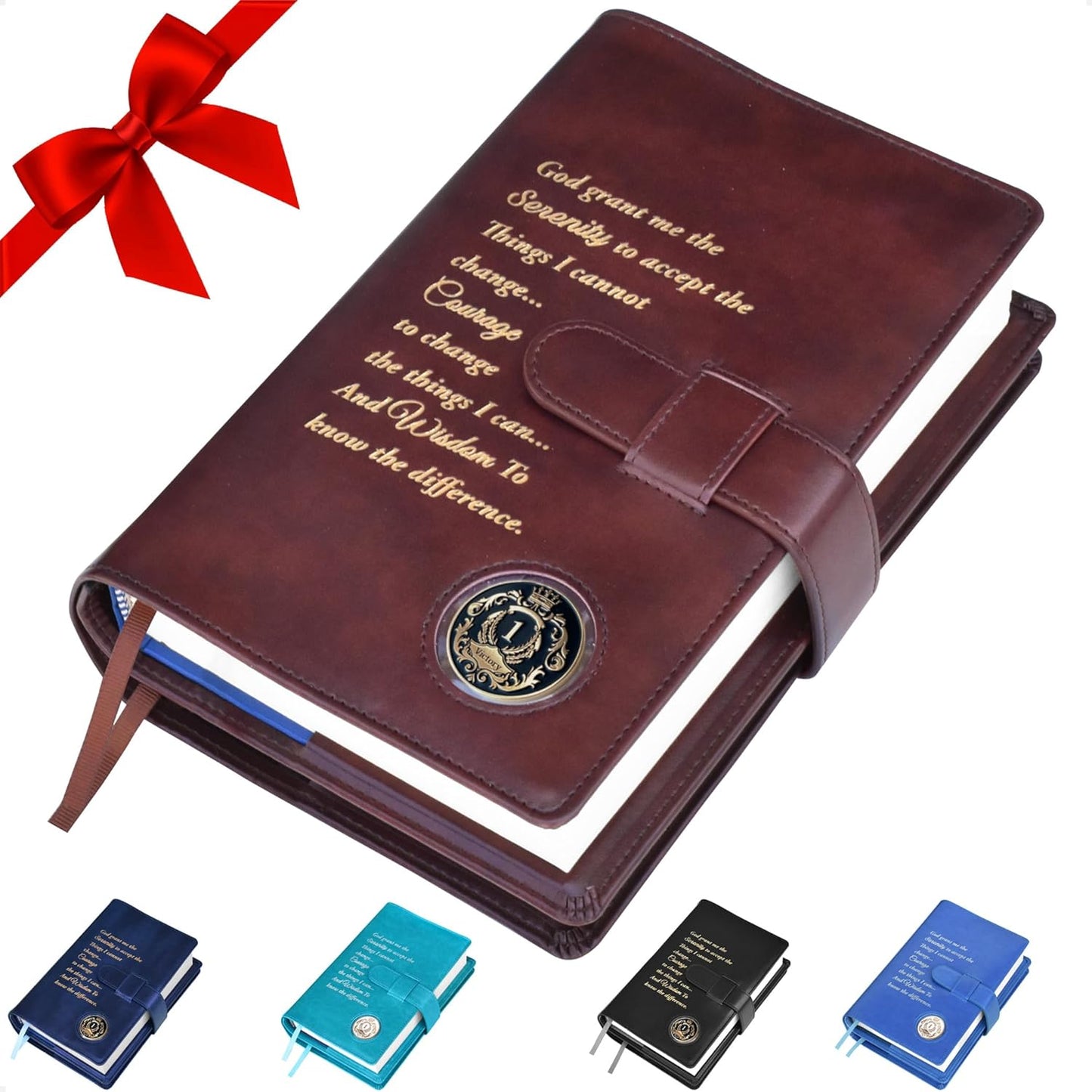 GALILEO Double AA Big Book Cover for Alcoholics Anonymous Gifts