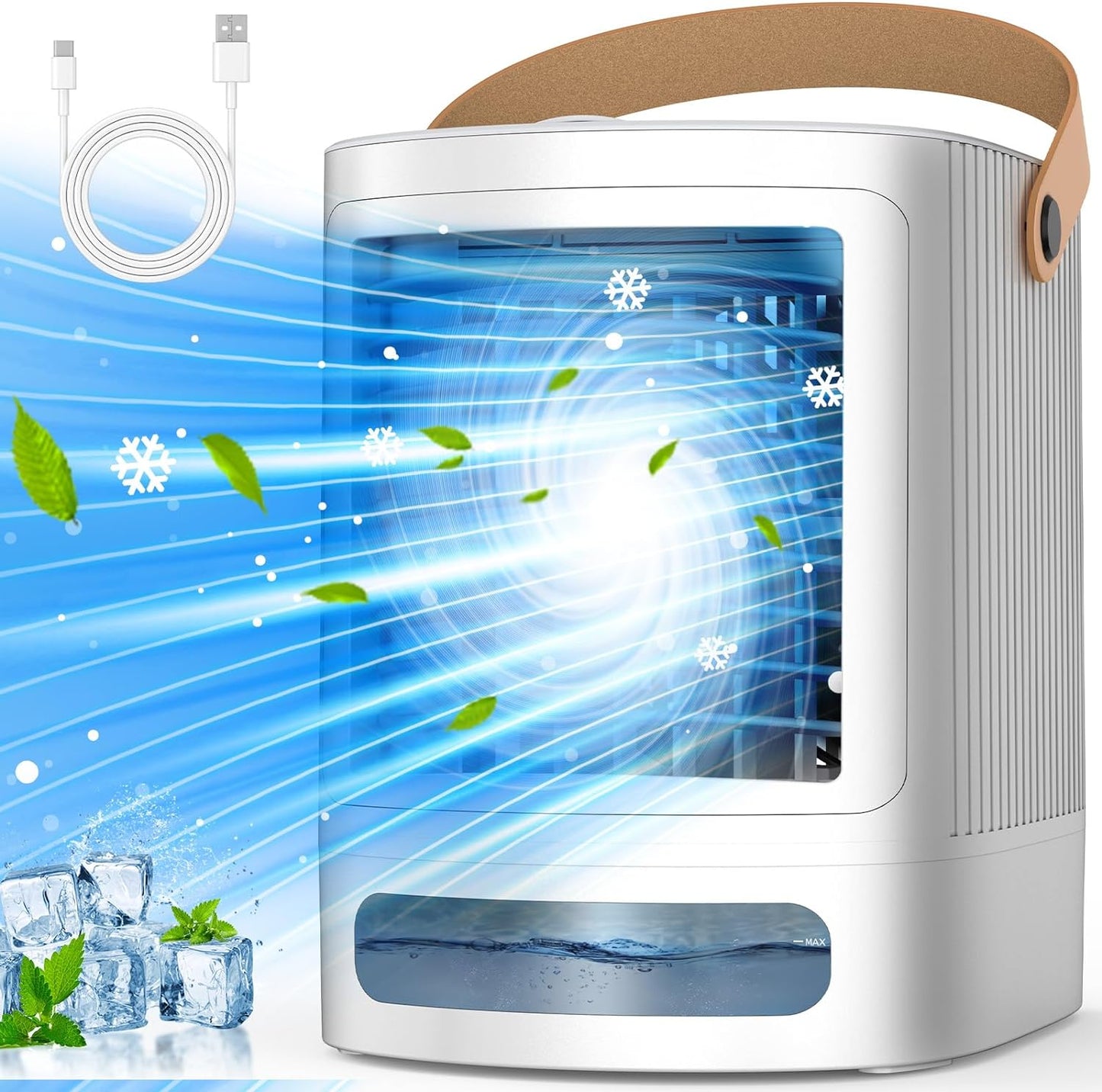 Portable 3-IN-1 Mini Air Conditioner - 8H Cooling