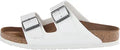 Birkenstock Womens Arizona Soft Footbed Leather Sandal - Timeless