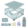 Portable Foldable Baby Playpen with Thicken Mat - iTiLike