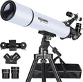 Telescope for Adults High Powered 80mm Aperture 900mm - Travel