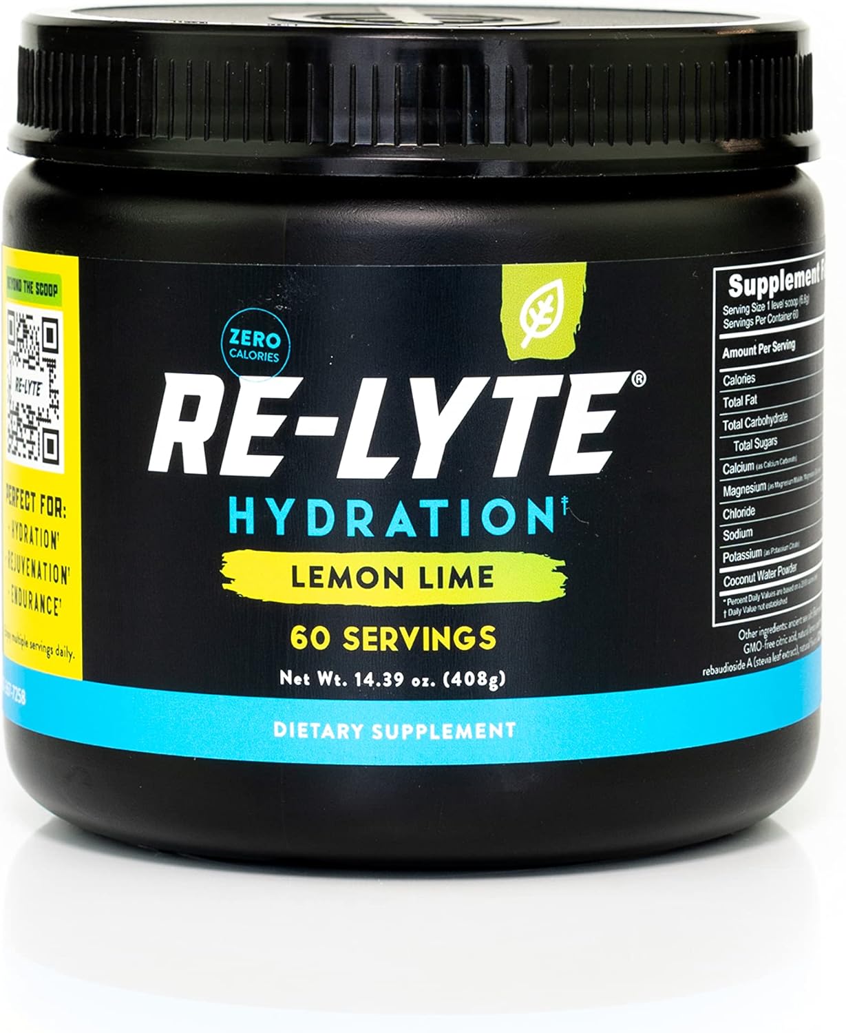 Re-Lyte Electrolyte Powder Drink Mix for Hydration - Lemon Lime
