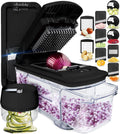 Fullstar Mandoline Slicer for Kitchen - 6-in-1 Time Saver
