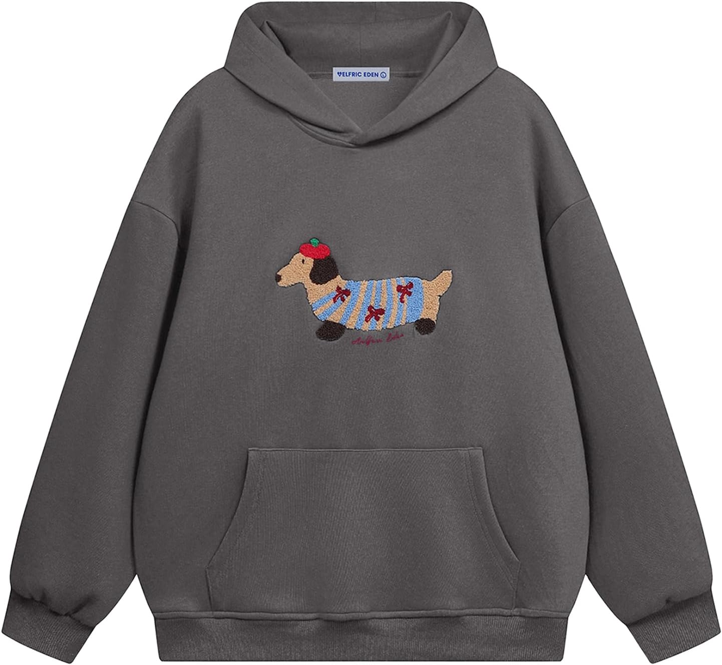 Cartoon Dog Hoodie Couple Sweatshirt for Casual Outfits 2025