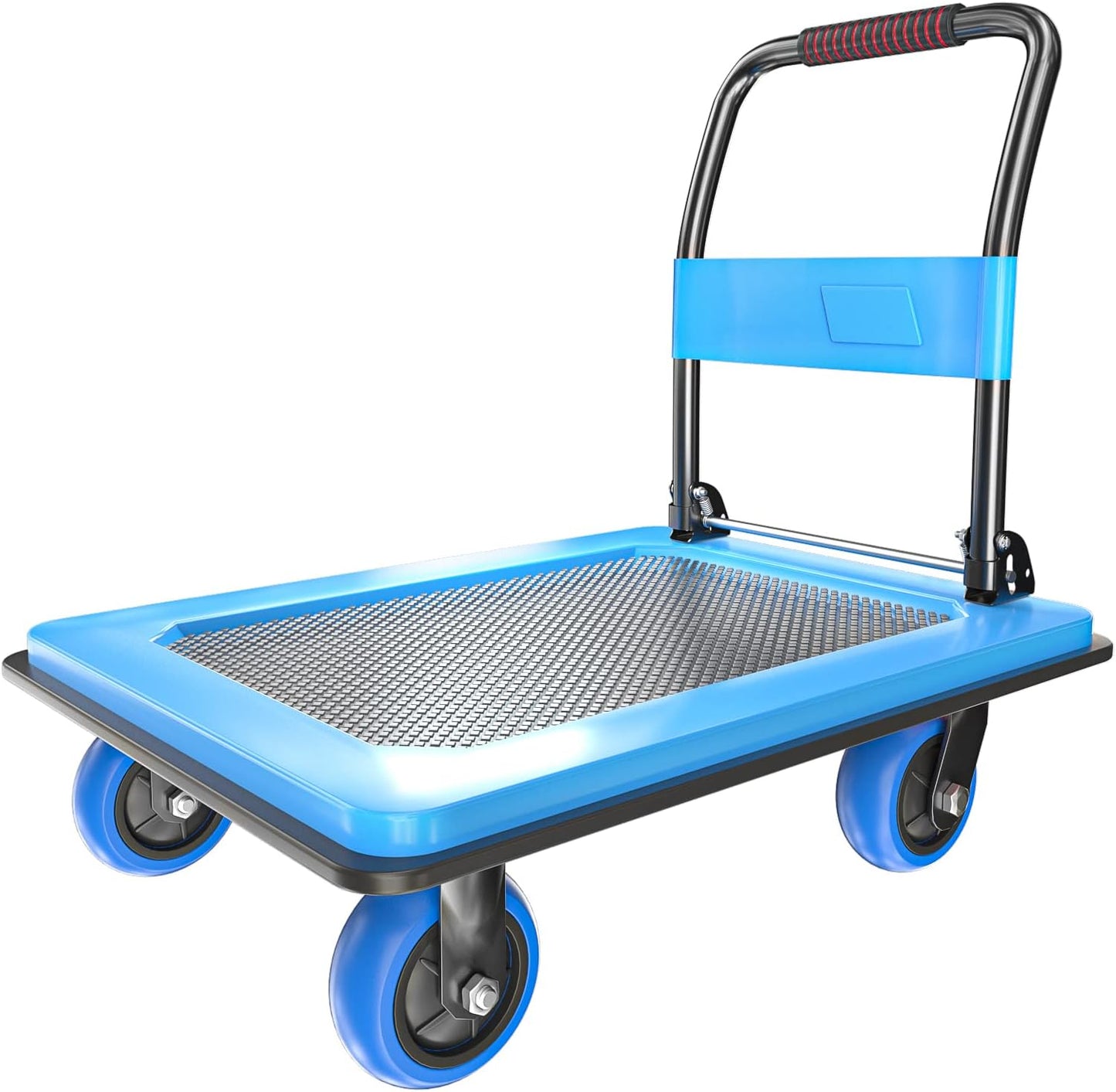 Heavy Duty Platform Truck Dolly with 1100Lbs Capacity for Easy Use