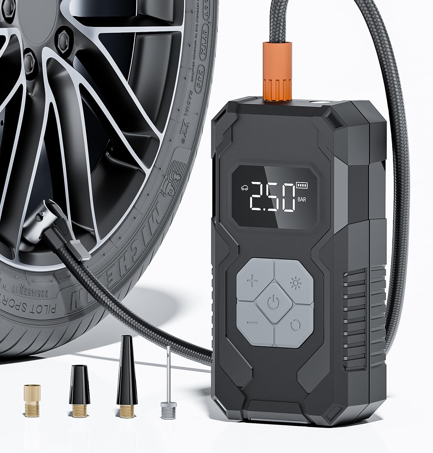 Tiiletzote Portable Air Compressor - Inflate Anywhere!
