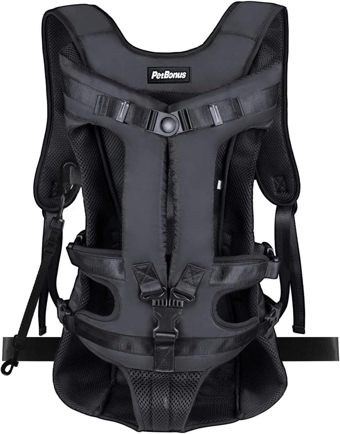 PetBonus Adjustable Dog Carrier Backpack for Hiking and Cycling