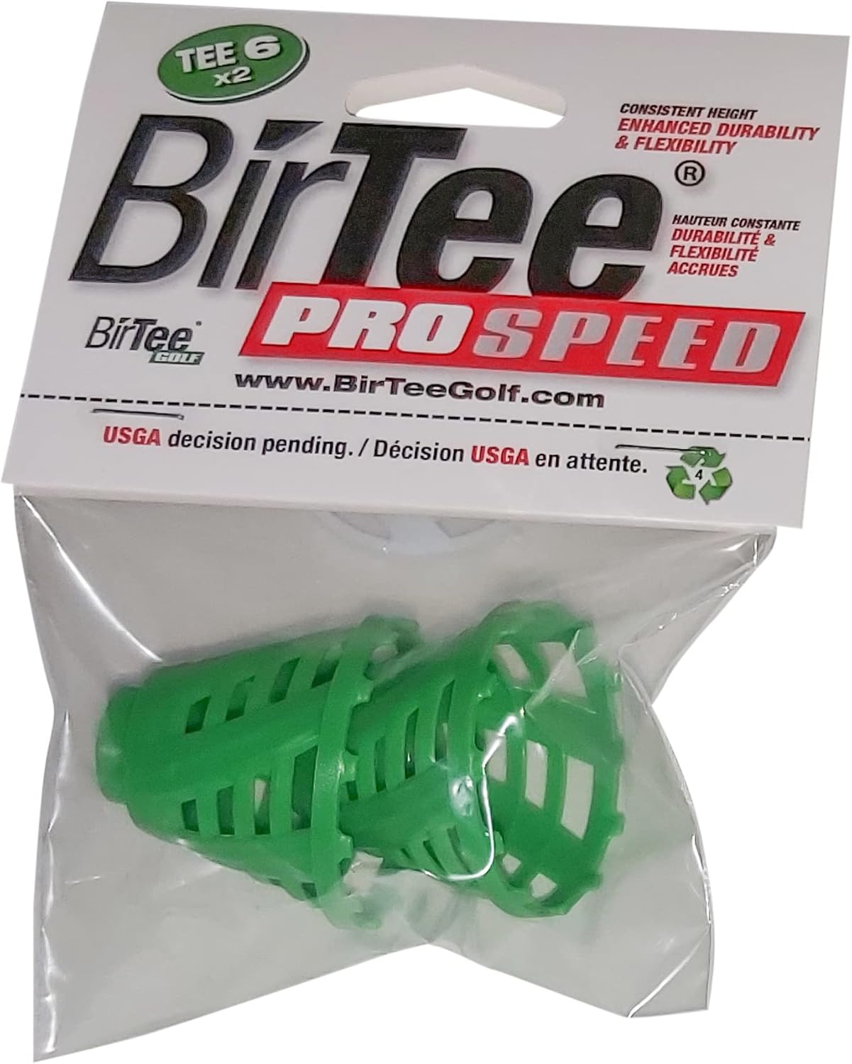 BirTee Pro Golf Tees - #6 (1 1/2) Winter Tees