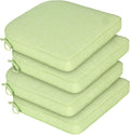 BPS 21 in x 21 in Outdoor Chair Cushions Set - Waterproof Patio Pads