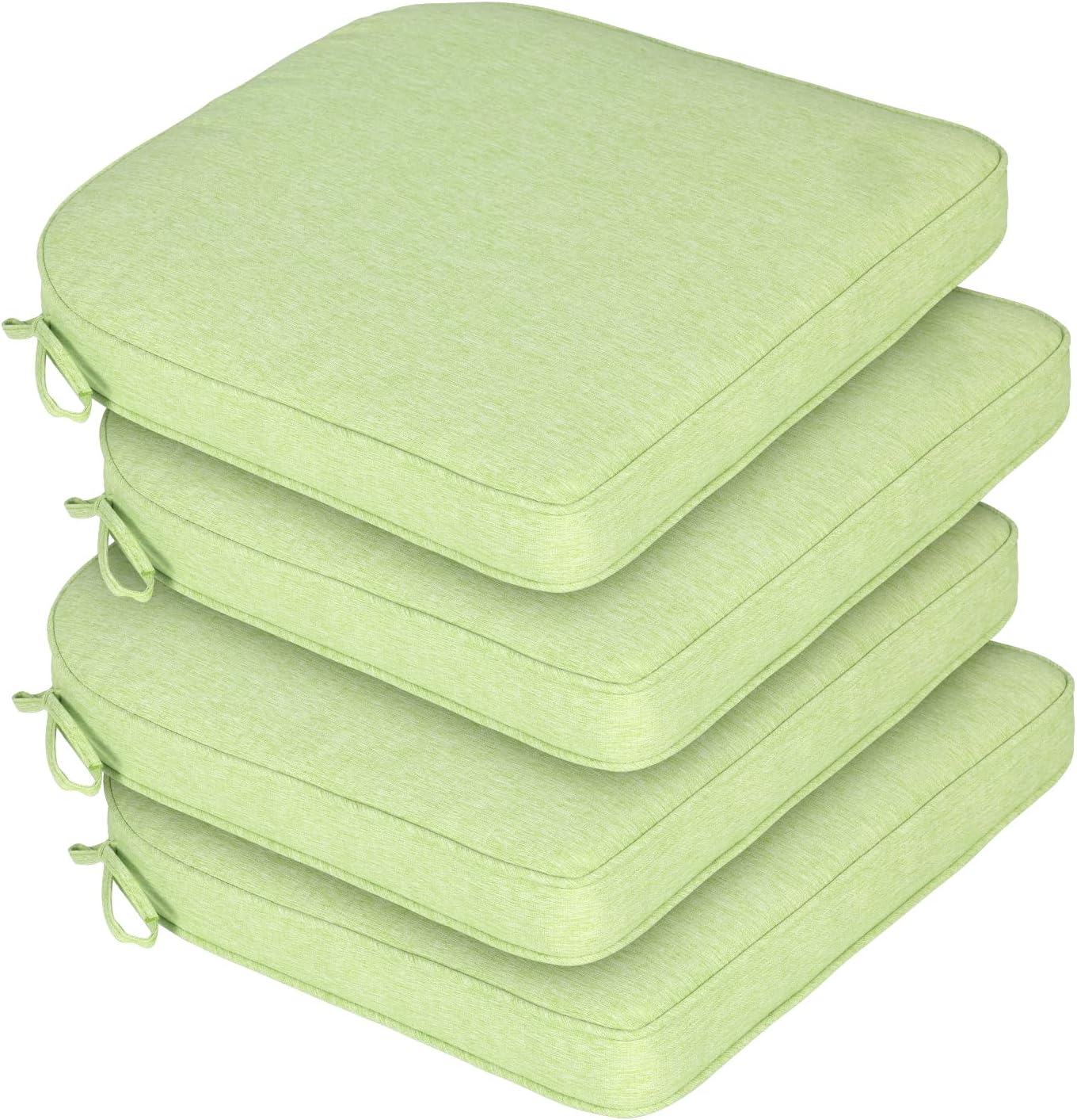 BPS 21in x 21in Outdoor Chair Cushions Set for Comfort & Style