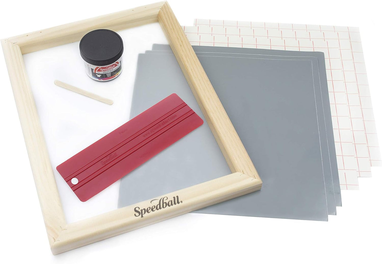 Speedball Beginner Screen Printing Craft Vinyl Kit for DIY Projects