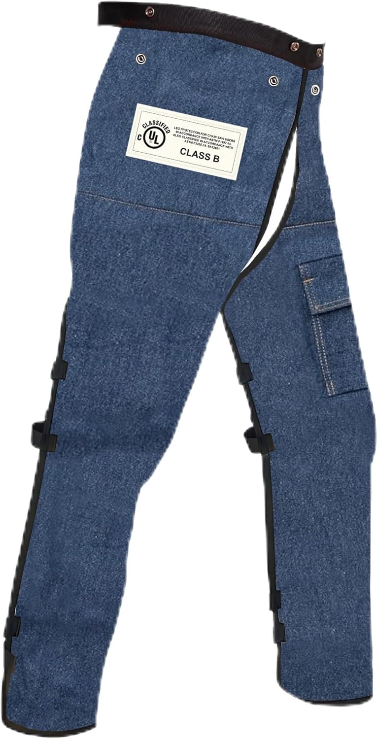Forester Chainsaw Chaps for Men & Women - Safety & Comfort