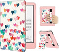 Fintie Raining Hearts Case for 7in/6.8in Kindle Paperwhite - Slim