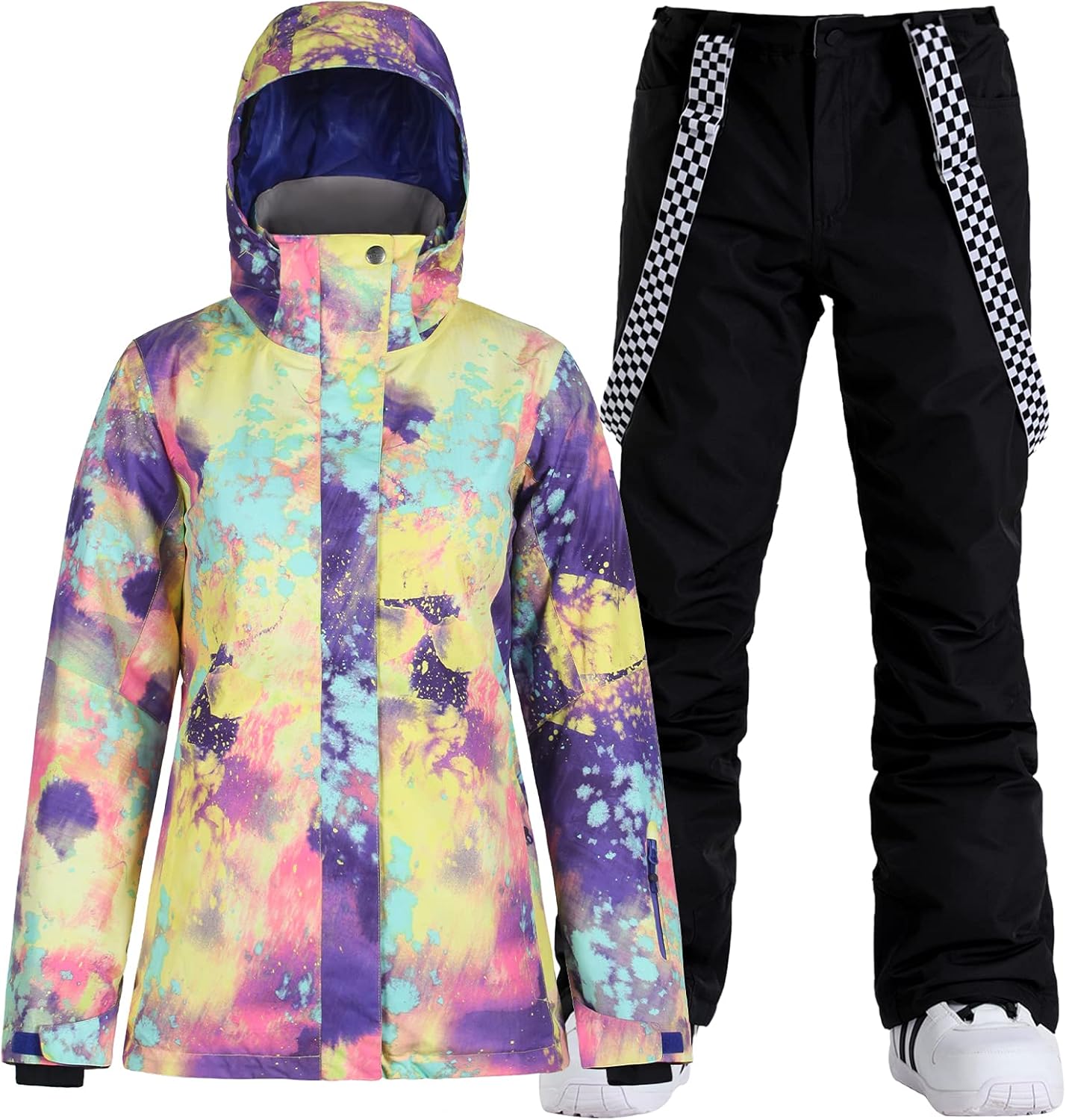 GSOU SNOW Women's Waterproof Ski Set