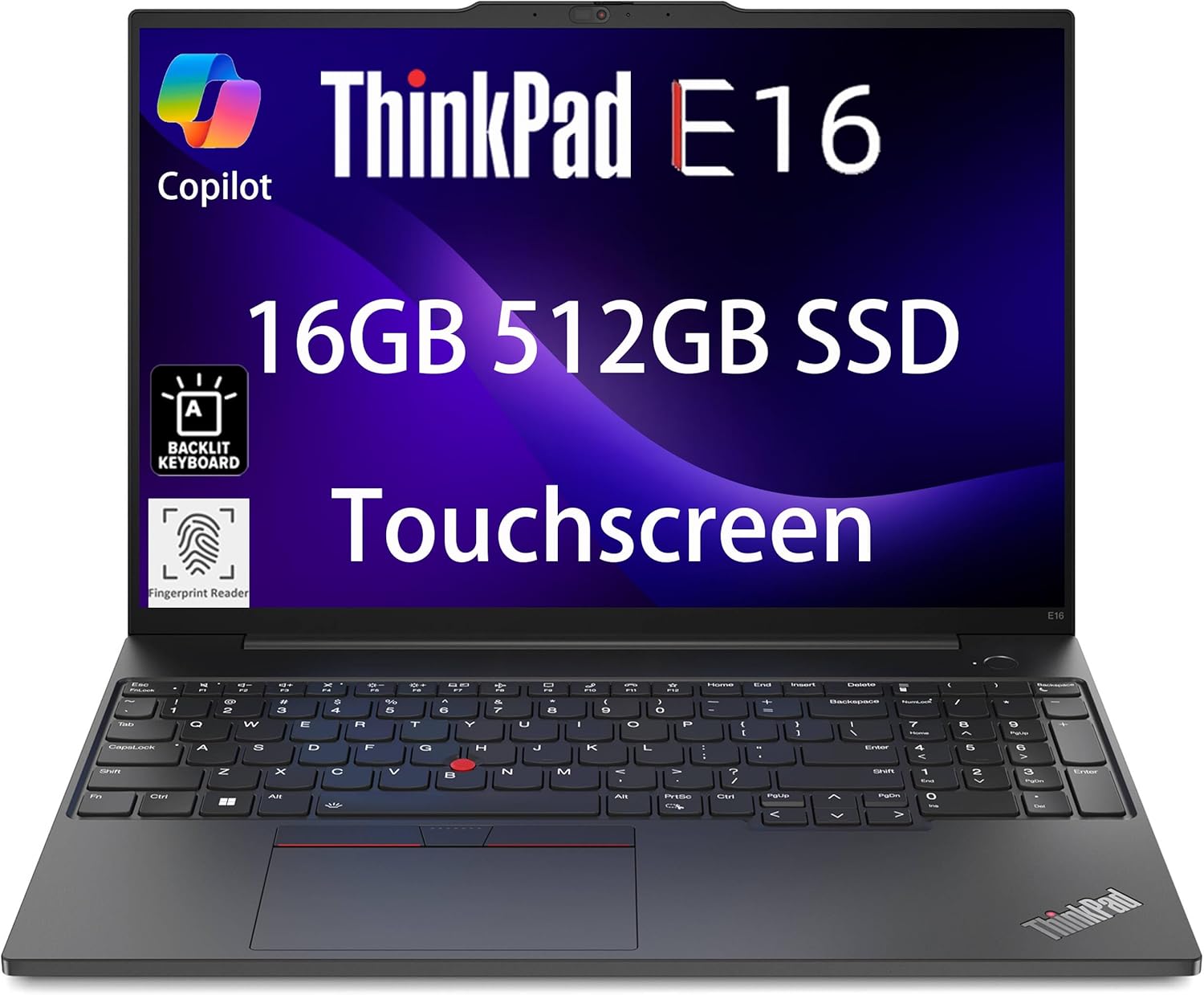 Lenovo ThinkPad E16 Business Laptop with Touchscreen and Ryzen 5