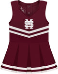 College Baby Cheerleader Bodysuit Dress - Official Team Logo