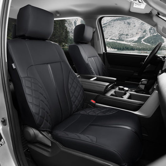 Custom Fit Toyota Tundra Seat Covers for 2022-2026 Models
