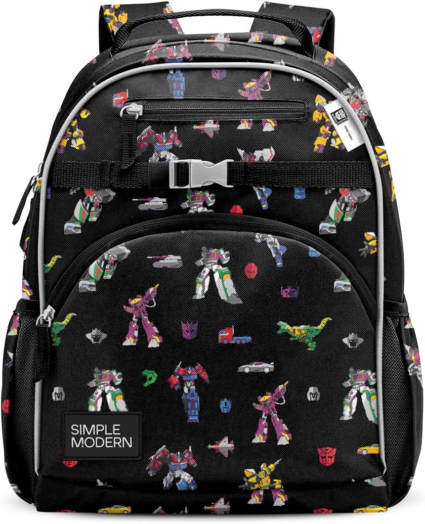 Simple Modern Medium Transformer Toddler Backpack for Kids